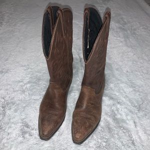 Laredo Lea Vamp Fox Cowboy Boots
